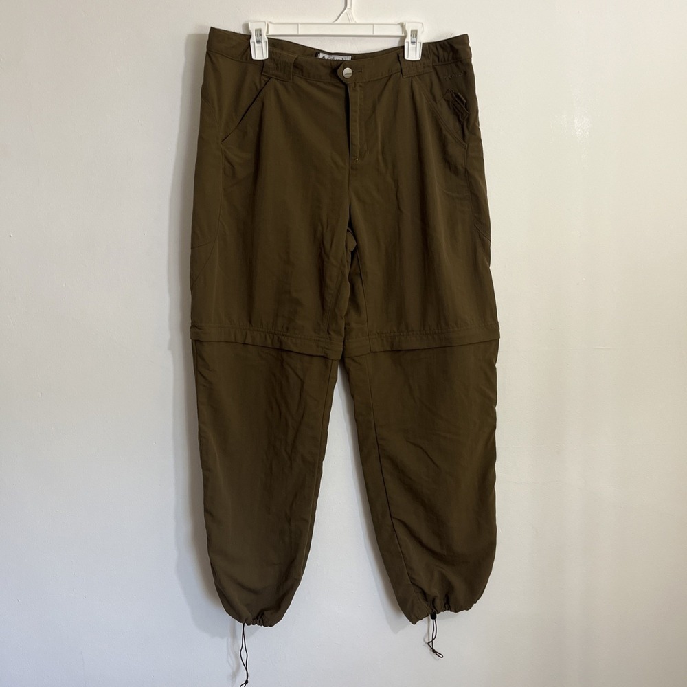 Columbia Women's 14 Hiking Pants Convertible To Shorts Brown
